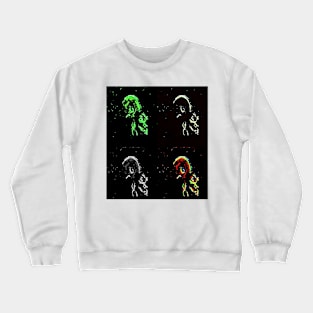 MyFirstCthulhu Glowy Squad 2 Crewneck Sweatshirt